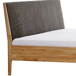Hot Wohnen Bettgestell aus Holz Wildeiche Honig - Nicono