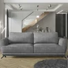 Best Wohnen Bettsofa in Grau Stoff in Vintage Optik - Salcina
