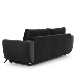 Best Wohnen Bettsofa in Grau Stoff in Vintage Optik - Salcina