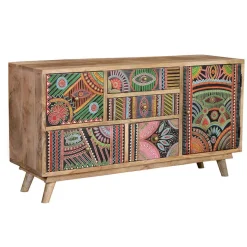 Best Wohnen Boho Style Kommode handbemalt - Winner