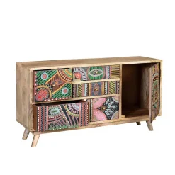 Best Wohnen Boho Style Kommode handbemalt - Winner