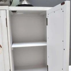 Best Wohnen Boho Türen-Kommode in Antikweiß - Anice