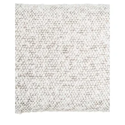 Clearance Wohnen Boucle Armlehnenstühle in Cremeweiß - Astrida (2er Set)