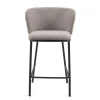 Wohnen Boucle Barstühle mit 65 cm Sitzhöhe - Lucaz (2er Set)
