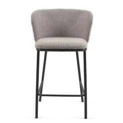 Wohnen Boucle Barstühle mit 65 cm Sitzhöhe - Lucaz (2er Set)