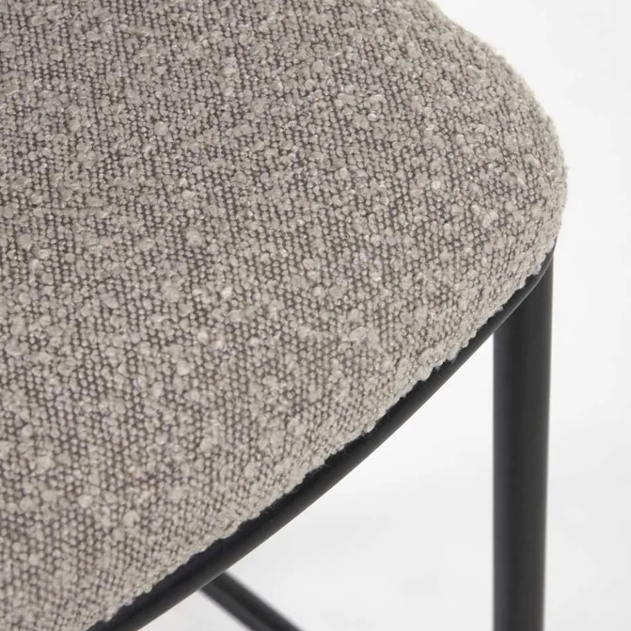 Wohnen Boucle Barstühle mit 65 cm Sitzhöhe - Lucaz (2er Set)