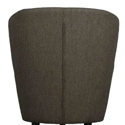 Best Wohnen Boucle Designsessel in Dunkelbraun - Cresp