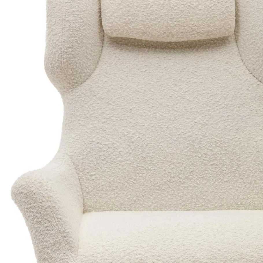 Wohnen Boucle Polstersessel mit Drehgestell - Cacillo
