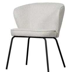 Best Wohnen Boucle Polsterstühle in Creme - Lilis (2er Set)