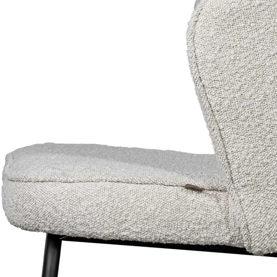 Best Wohnen Boucle Polsterstühle in Creme - Lilis (2er Set)