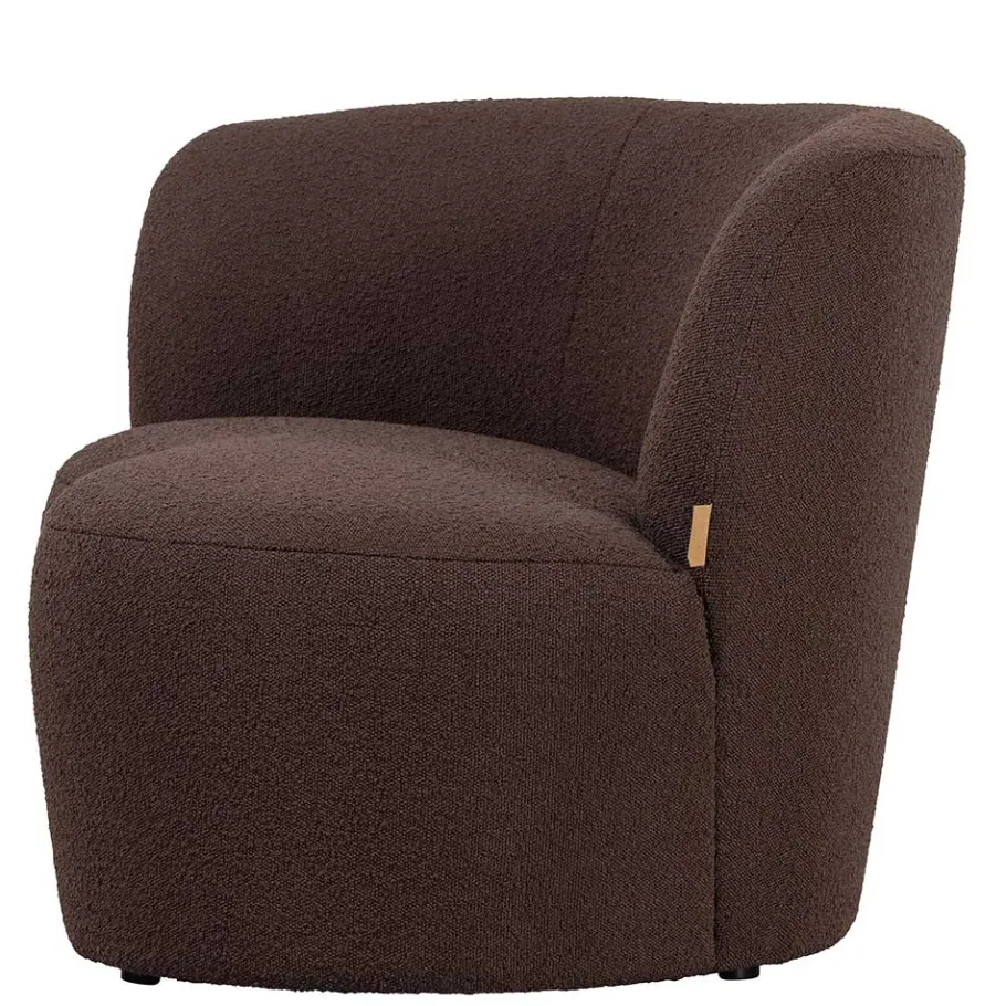 Hot Wohnen Boucle Sofa in Braun - Roma