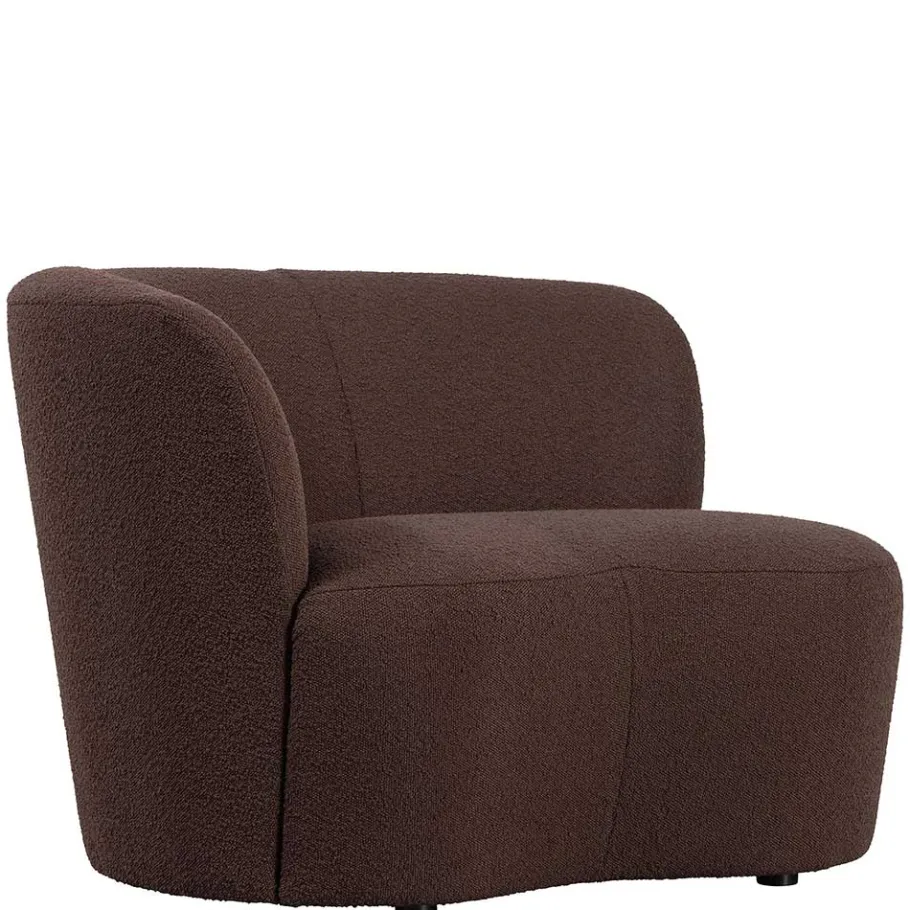Hot Wohnen Boucle Sofa in Braun - Roma