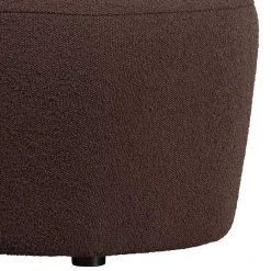 Hot Wohnen Boucle Sofa in Braun - Roma