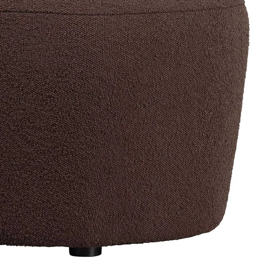 Hot Wohnen Boucle Sofa in Braun - Roma