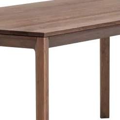 Best Wohnen Brauner Esszimmertisch aus Nussbaum Holz - Caceres