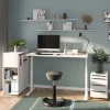 Wohnen Bürotisch Kombination in Weiß - Sparkle (dreiteilig)