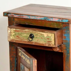 New Wohnen Bunte Badmöbel im Shabby Chic - Jamaica (dreiteilig)
