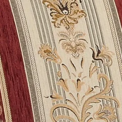 Hot Wohnen Chaiselongue aus Chenille mit Streifen und Muster - Comi