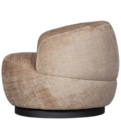 Best Wohnen Chenille Drehsessel in Beige - Anvica