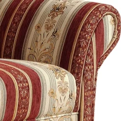 New Wohnen Chenille Landhaussofa mit Federkern - Comi