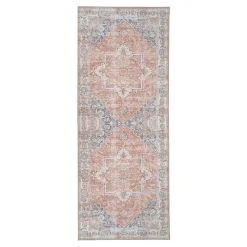 Clearance Wohnen Chenille Läufer mit hellem Orient Muster - Kyoko