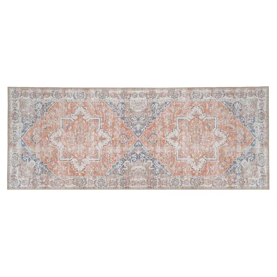 Clearance Wohnen Chenille Läufer mit hellem Orient Muster - Kyoko