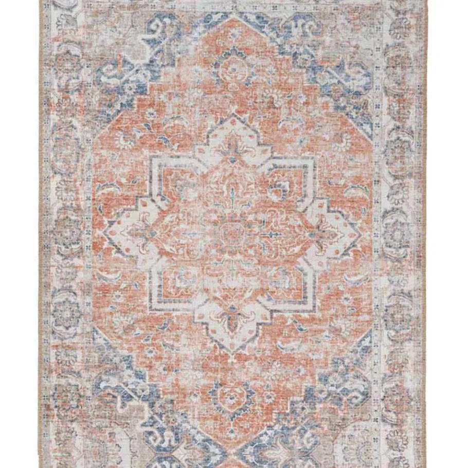 Clearance Wohnen Chenille Läufer mit hellem Orient Muster - Kyoko