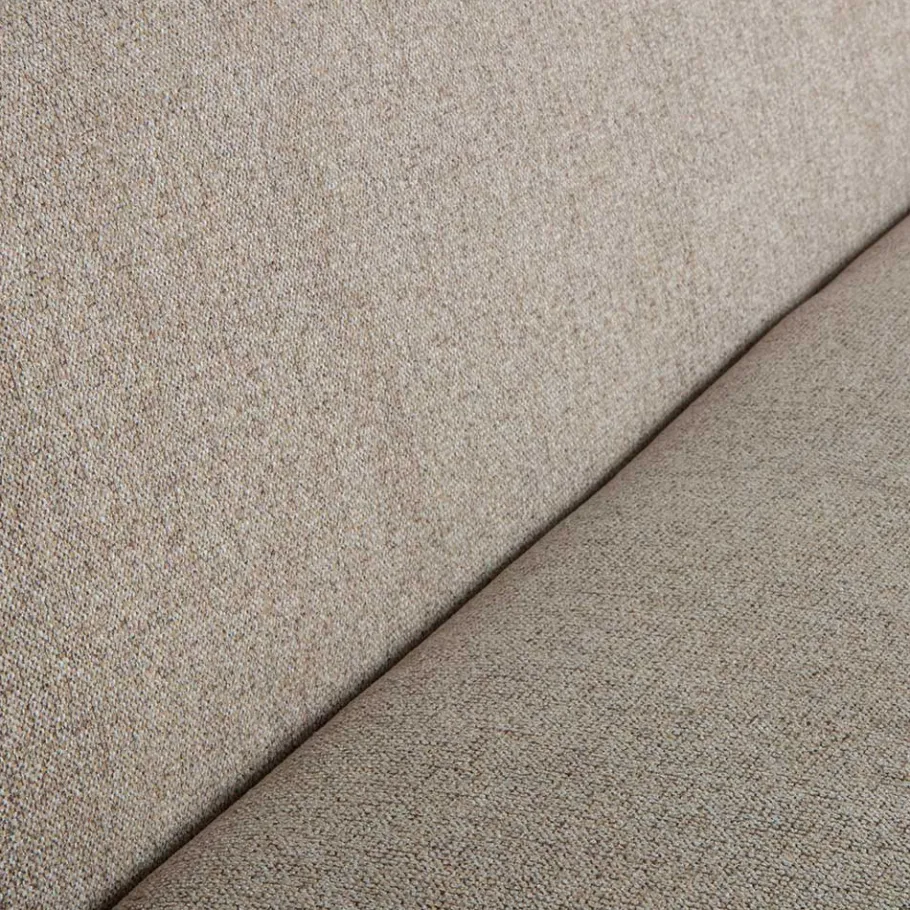 Hot Wohnen Chenille Sofaecke in Beige - Jaturna