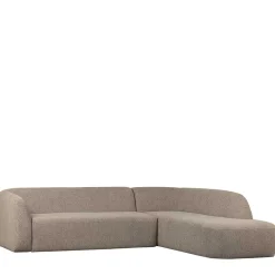 Hot Wohnen Chenille Sofaecke in Beige - Jaturna