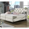 Sale Wohnen Chesterfield Kunstlederbett in Creme - Micerdo