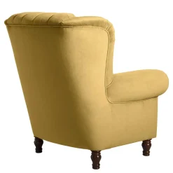 Sale Wohnen Chesterfield Ohrenbackensessel aus Samtvelours - Gregg
