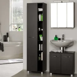 Wohnen 105cm breite Bad Kombi in Grau - Juventuda (dreiteilig)