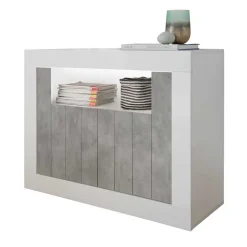 Wohnen 110cm breite Wohnzimmer Kommode zweifarbig - Niris