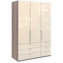 New Wohnen 150cm breiter Kleiderschrank mit sechs Schubladen - Membres