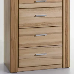 Hot Wohnen 68cm breiter Vitrinenschrank in Kernbuche - Uhelia