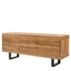New Wohnen 180cm Eiche Sideboard mit U-Gestell - Ventida
