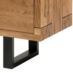 New Wohnen 180cm Eiche Sideboard mit U-Gestell - Ventida