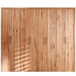 Hot Wohnen 246cm Falttüren-Kleiderschrank Wildeiche - Mascadona