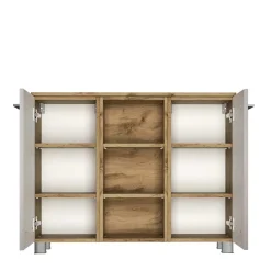 Clearance Wohnen 20cm flacher Badezimmer Schrank in Weiß - Yazemina