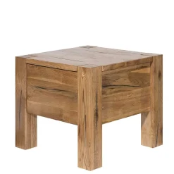Sale Wohnen 37cm hohe Nachtkommode aus Eiche Massivholz - Brave