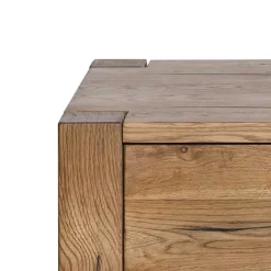 Sale Wohnen 37cm hohe Nachtkommode aus Eiche Massivholz - Brave