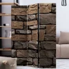 Best Wohnen 175cm hoher Paravent mit Mauer Stein Optik - Eslawan