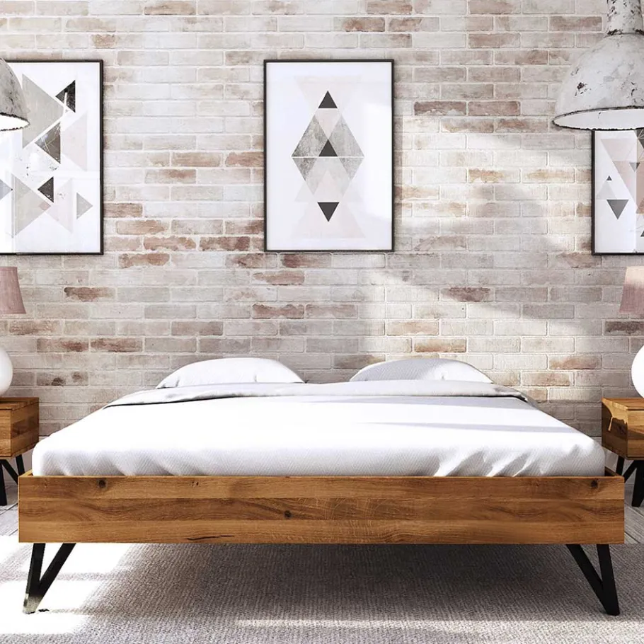 Sale Wohnen 220cm langes Bett ohne Kopfteil - Mandirov