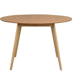 Clearance Wohnen 115cm runder Esstisch im Retro Design - Adunia