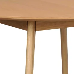 Clearance Wohnen 115cm runder Esstisch im Retro Design - Adunia