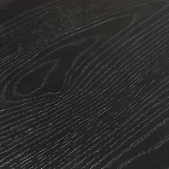 Wohnen 120cm runder Küchentisch in Schwarz - Alberus