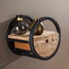 Online Wohnen 30cm Rundes Wandregal mit Schublade - Ultina