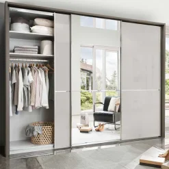 Sale Wohnen 250cm Schlafzimmer Schrank 3-türig - Bassi