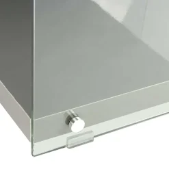 Hot Wohnen 120cm TV Board in Hochglanz Grau - Verez