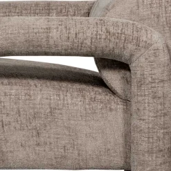 Online Wohnen Cooler Designer Sessel in Beige Samt - Sestron